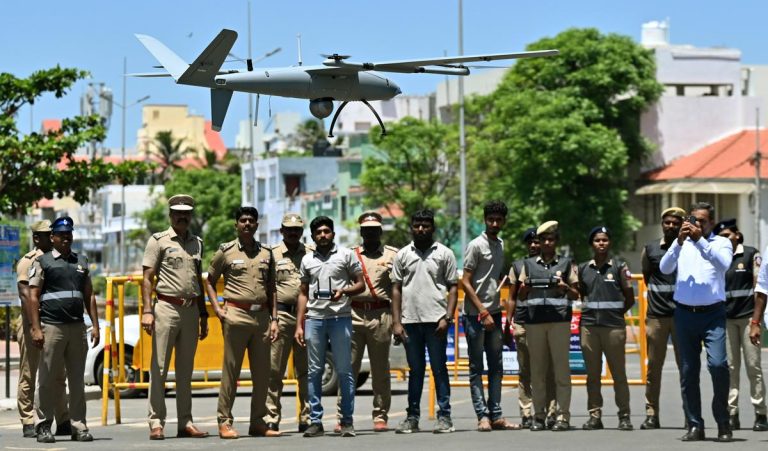 Puducherry Police Enhance Security with Drones