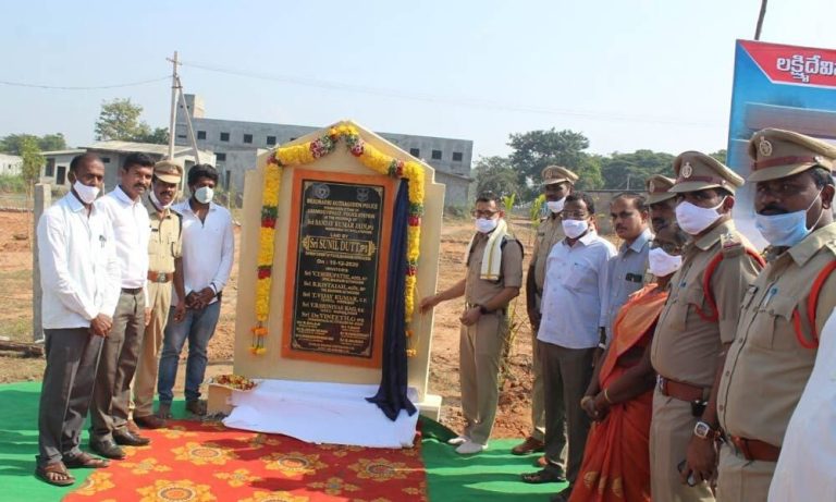 Foundation Stone Laid for New Ghatlodia Police Station.