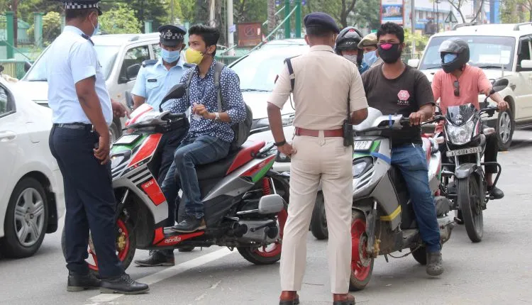 Assam Police Redirect Traffic in Barpeta as Protests Intensify