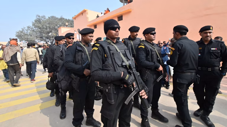 Security Tightened for Ayodhya Ram Temple Ceremony