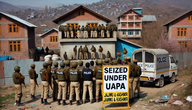 J&K Police Attach Properties of Terror Handlers in Rajouri”