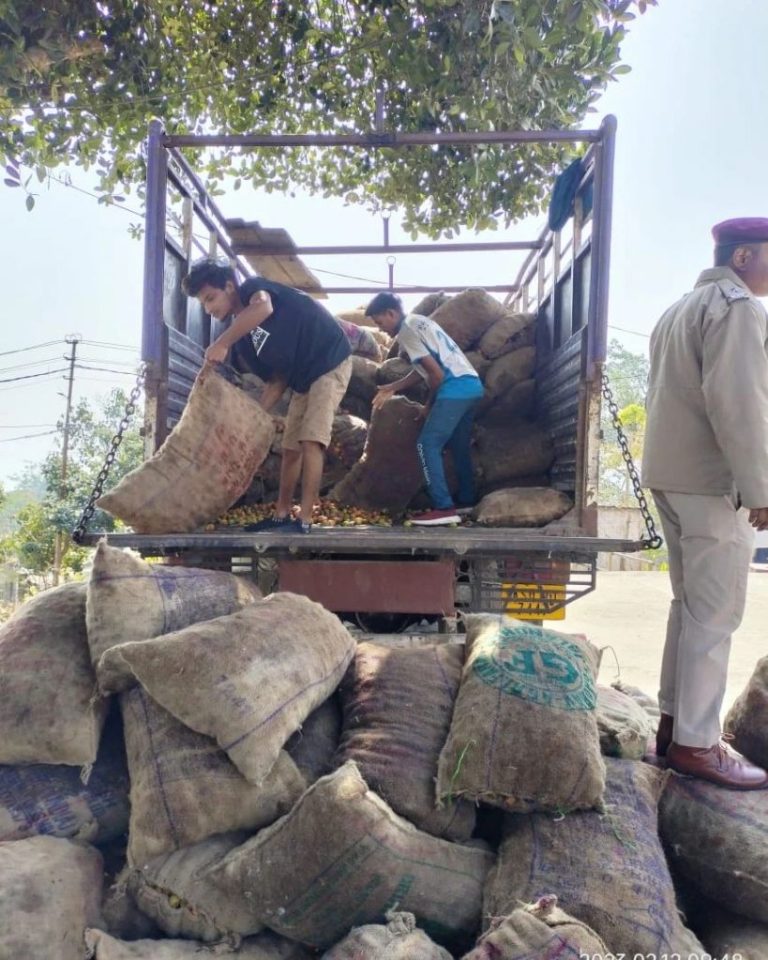 Mizoram Police Seize 160 Bags of Arecanut