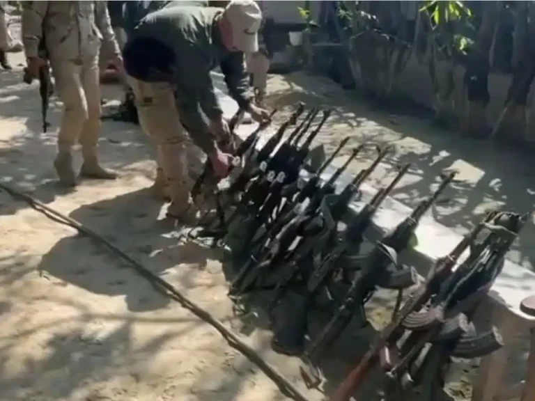 Manipur: Weapons Cache Recovered in Joint Operation