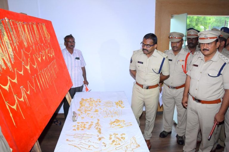 A P Police Solve Burglary Cases, Recover Stolen Goods