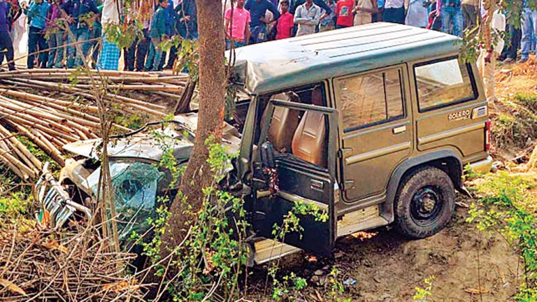 Mizoram Police Officer Dies, 10 Injured in Road Accident