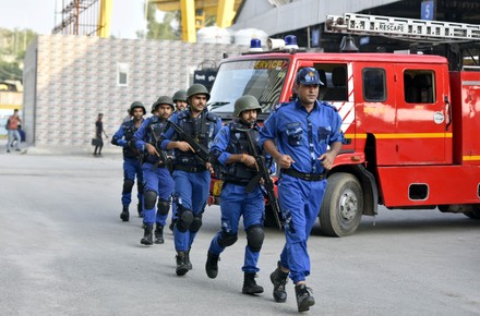 Delhi Police Conduct Anti-Terrorism Drill for Republic Day