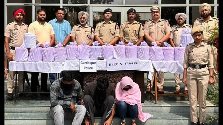 Chandigarh Police Bust Drug Network, Arrest 3 with Heroin