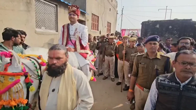 Dalit Groom’s Historic Horse Ride Under Police Protection