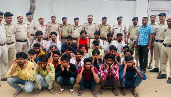 15 Cybercriminals Arrested in Haryana’s Nuh