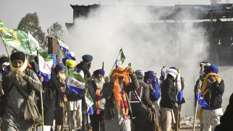 Farmers Postpone Delhi March After Tear Gas Intervention