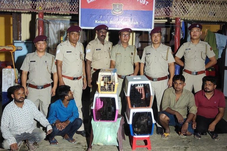 Mizoram Police Rescues 24 Exotic Animals, Arrests Traffickers