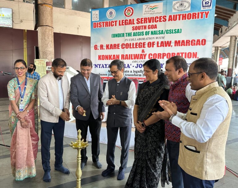 Goa Police Raises Cyber Crime Awareness at KRCL Station