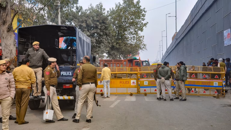 Haryana Police Enforce Section 163 at Khanauri Border