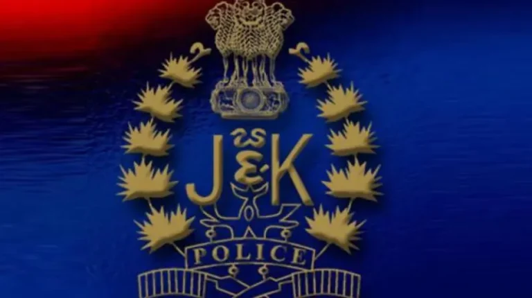 J&K Police Intensify Drug Trafficking Crackdown