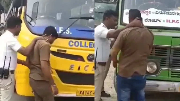 Karnataka Police Punish Honking Drivers with Their Own Noise