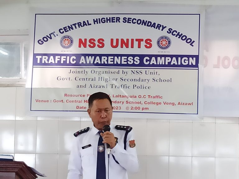 Mizoram Police Promotes Road Safety Awareness