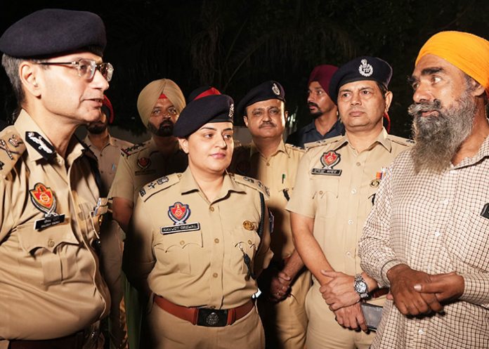 Night Patrol Operation Enhances Jalandhar’s Security