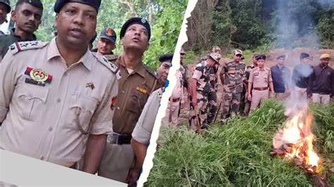 Anti-Narcotics Operations in Bihar