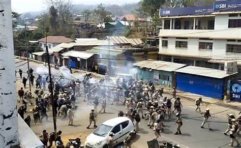 Mob Attack on Kangpokpi SP’s Office Highlights Tensions