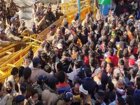 Protest in Nainital