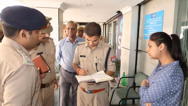 Police Check Security Systems in Banks Across City