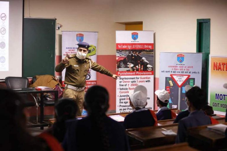 “Chandigarh Police Promote Road Safety During Awareness Week”