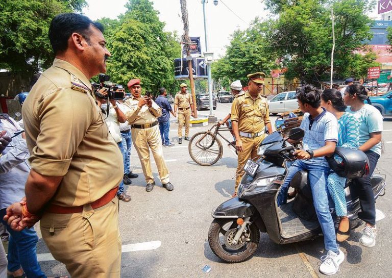 Rajasthan Police Implements New Traffic Rules and Drives