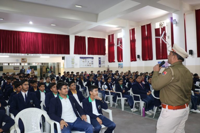 Chandigarh Police Educates St. Stephen’s Students on Road Safety