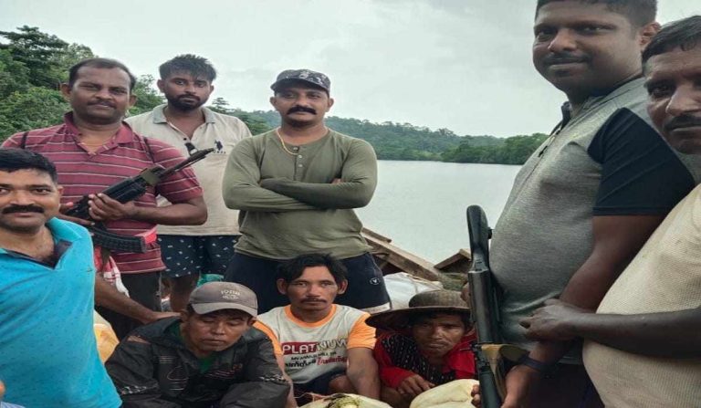 Suspected Poachers Caught Near Andaman Islands
