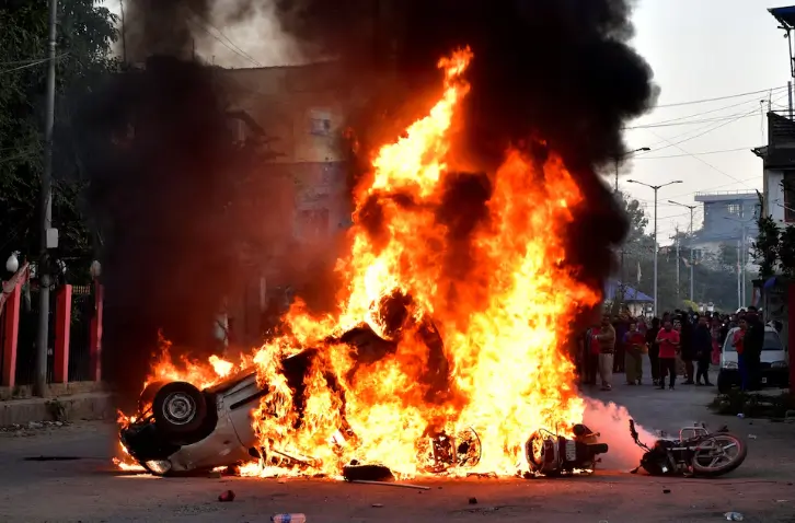 Manipur Police Office Attacked as Protests Escalate
