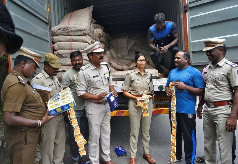 Puducherry Police Seize 146 kg of Banned Tobacco Products