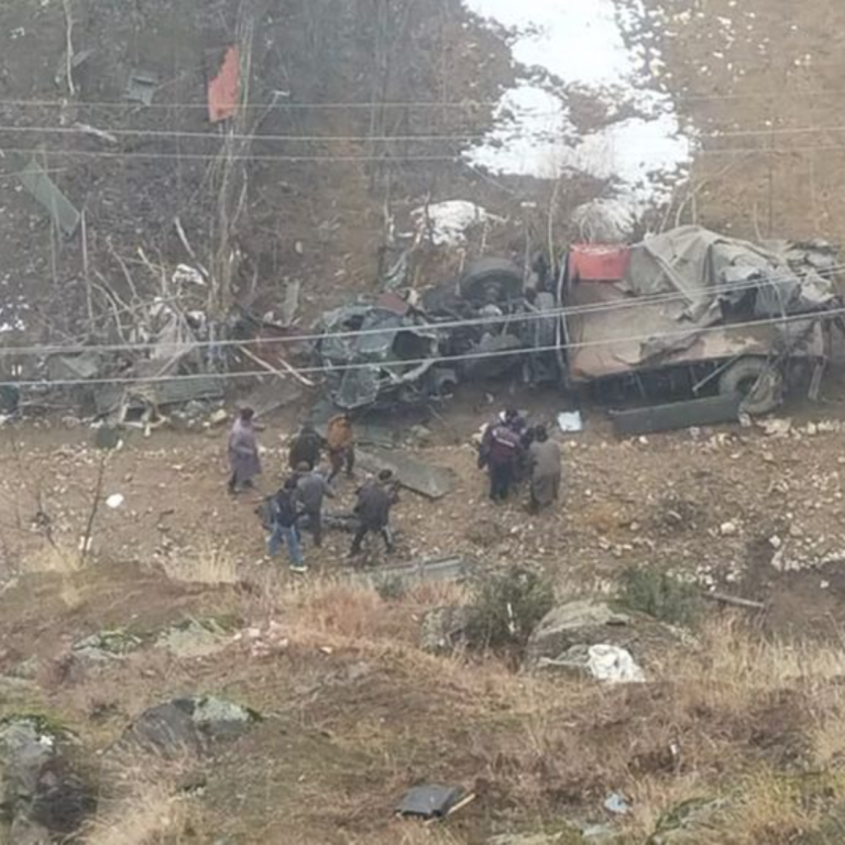 Two Soldiers Killed in Army Truck Accident in Jammu & Kashmir