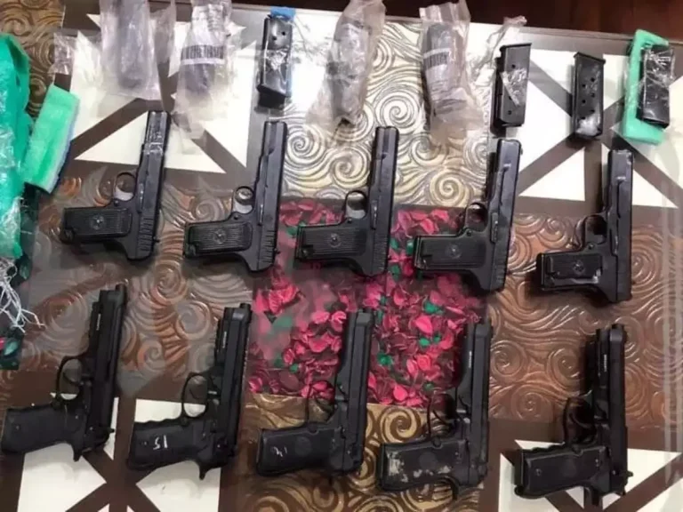 UP Police Dismantle Illegal [Arms/Liquor/Drug] Network