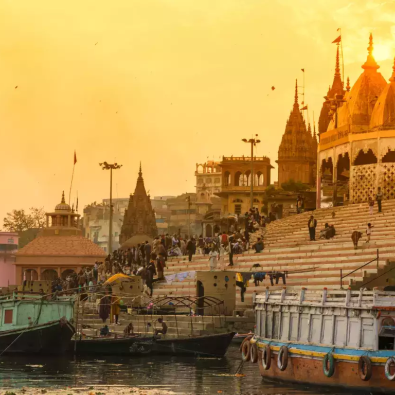 Varanasi Draws New Year Crowds; UP Police Boost Security
