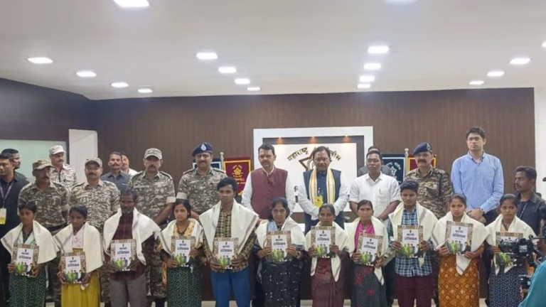 PM Modi Hails Maharashtra as 11 Naxalites Surrender in Gadchiroli