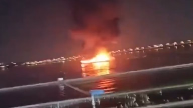 Youth Missing After Hyderabad Boat Fire, Search Operations Underway
