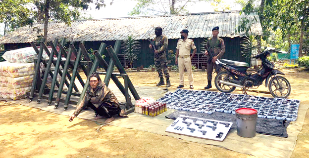 Nagaland Police Seize Arms Cache Near Indo-Myanmar Border