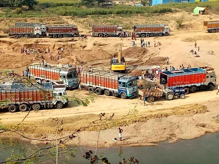 Andhra Pradesh Police Crack Down on Illegal Sand Mining