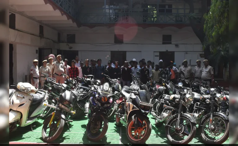 Bike Linked to AAP MLA’s Son Impounded in Delhi
