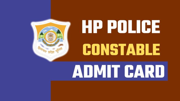 HP Police Admit Card 2025 Soon – Check PET/PST Details
