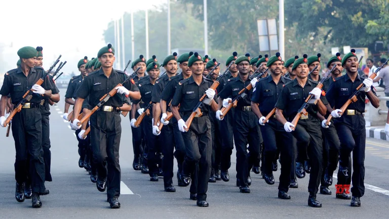 Chennai: Tamil Nadu Police Republic Day Rehearsal