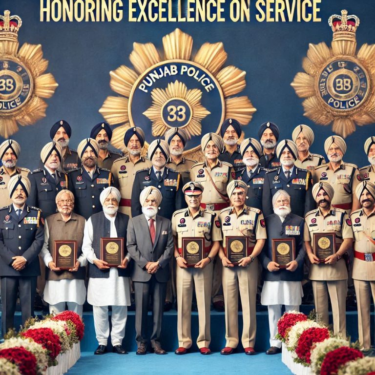 Punjab Police Honors 16 Retired DSPs for Exemplary Service
