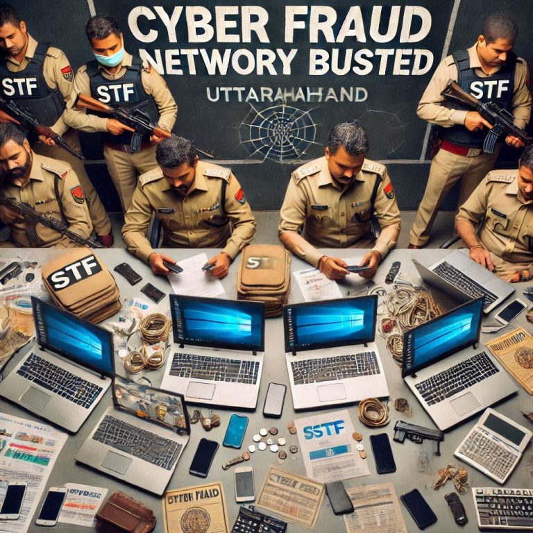 Uttarakhand STF Arrests Two in ₹23 Lakh Cyber Fraud Case