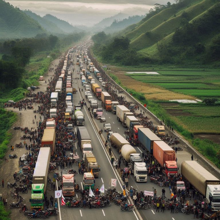 Economic Blockade Along NH-2 Disrupts Supplies in Manipur