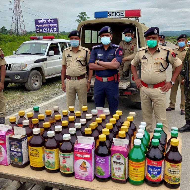 Assam Police Seize ₹2 Crore Codeine Syrup in Cachar