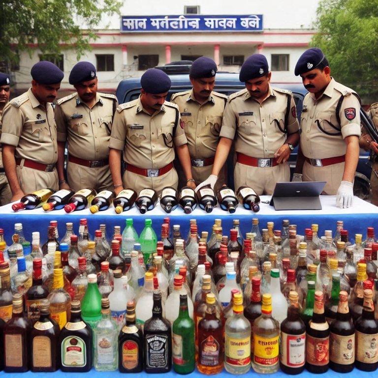 Dadra Police Seize Illegal Liquor Worth ₹64,540 in Major Operation