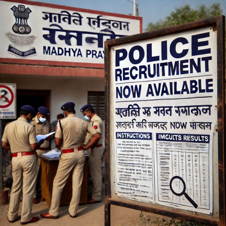 MP Police Recruitment Results Released on January 1, 2025