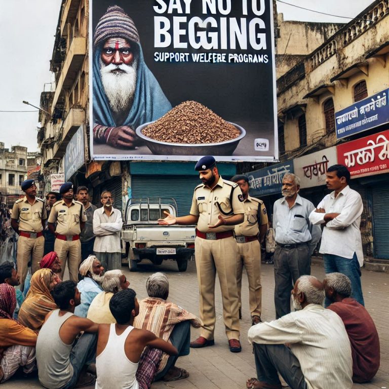 Indore Police Launch Anti-Begging Awareness Campaign