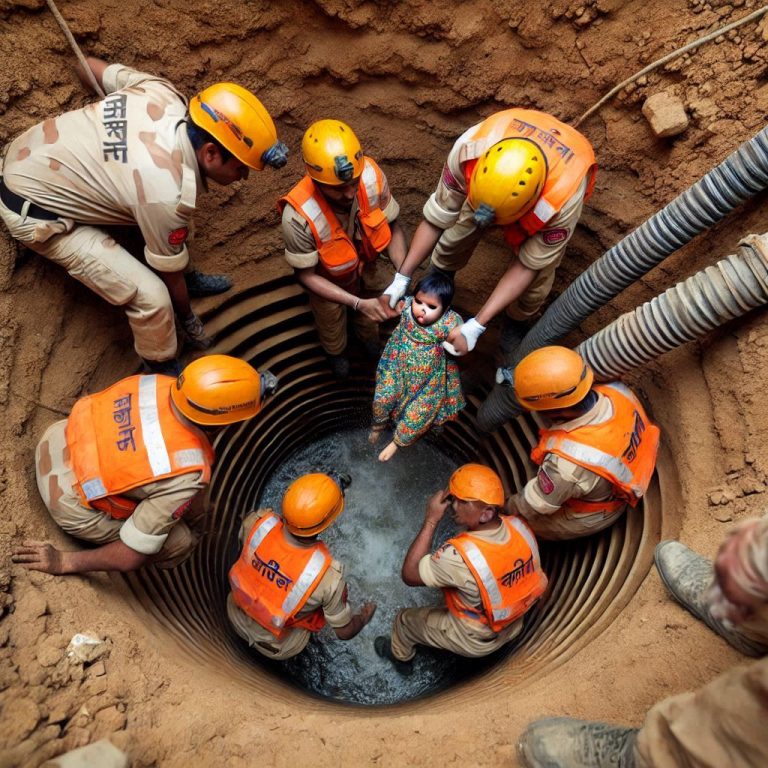 NDRF Rescues 3-Year-Old from Borewell in Rajasthan