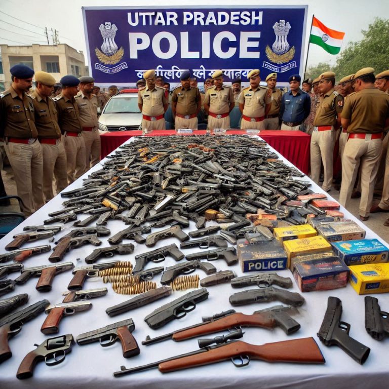 UP Police Seizes Illegal Firearms in Statewide Operation